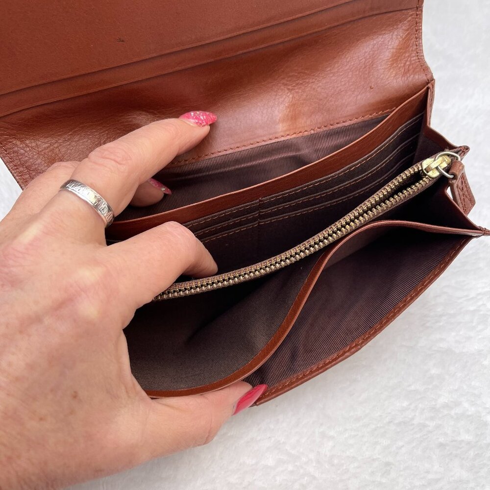 Chloe Brown calfskin continental Long Wallet - Picture 3 of 11